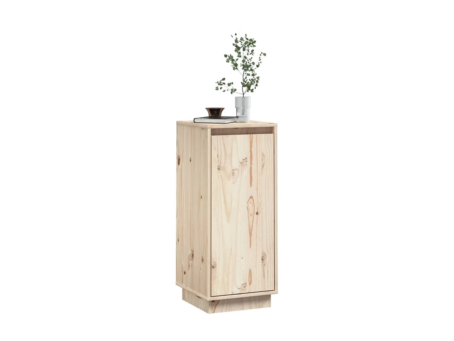 Buffet 31,5x34x75 cm Bois massif de pin QWE35930