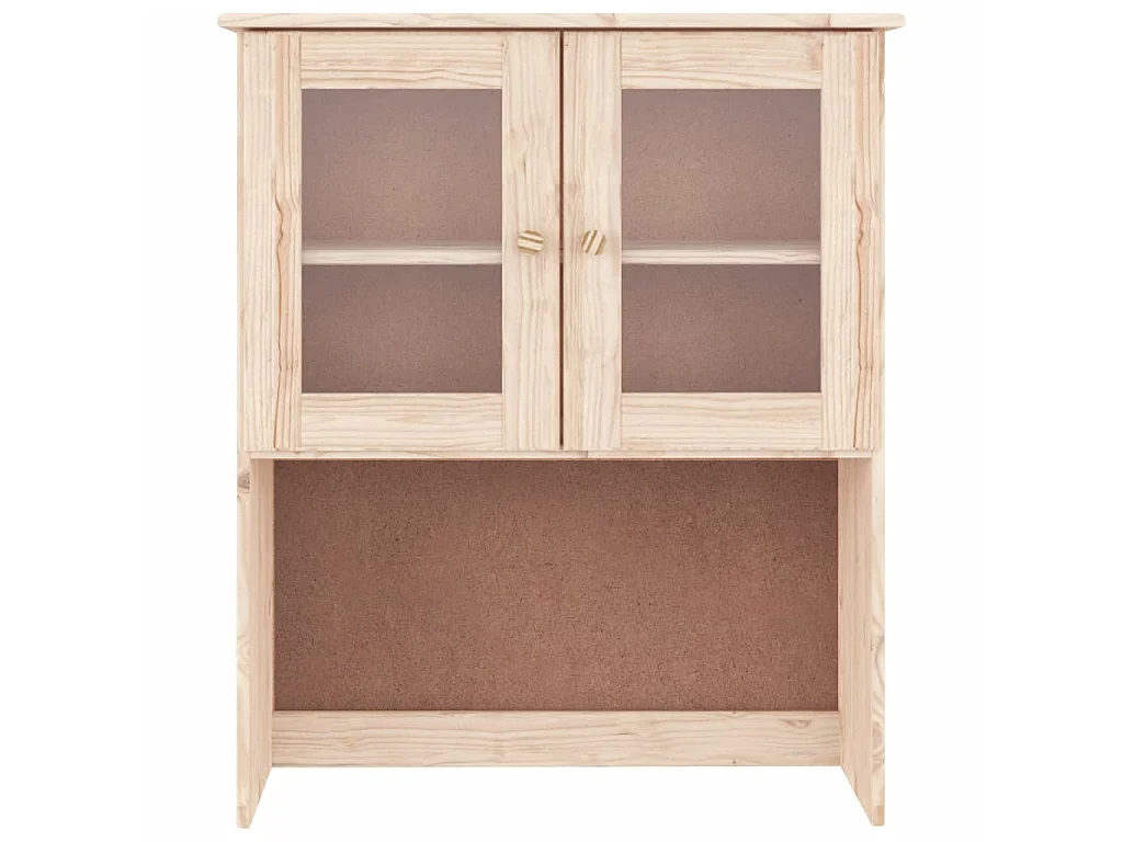 Dessus de Buffet ALTA 77x30x92 cm bois massif de pin SBC9814 BonneVie Meuble