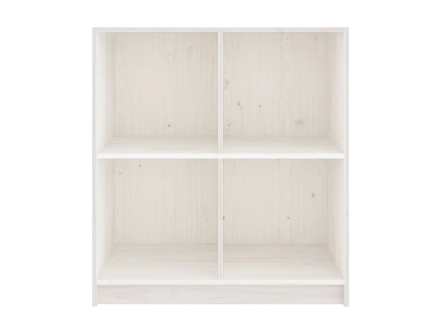 Buffet Blanc 70x33x76 cm Bois de pin massif EGER35039