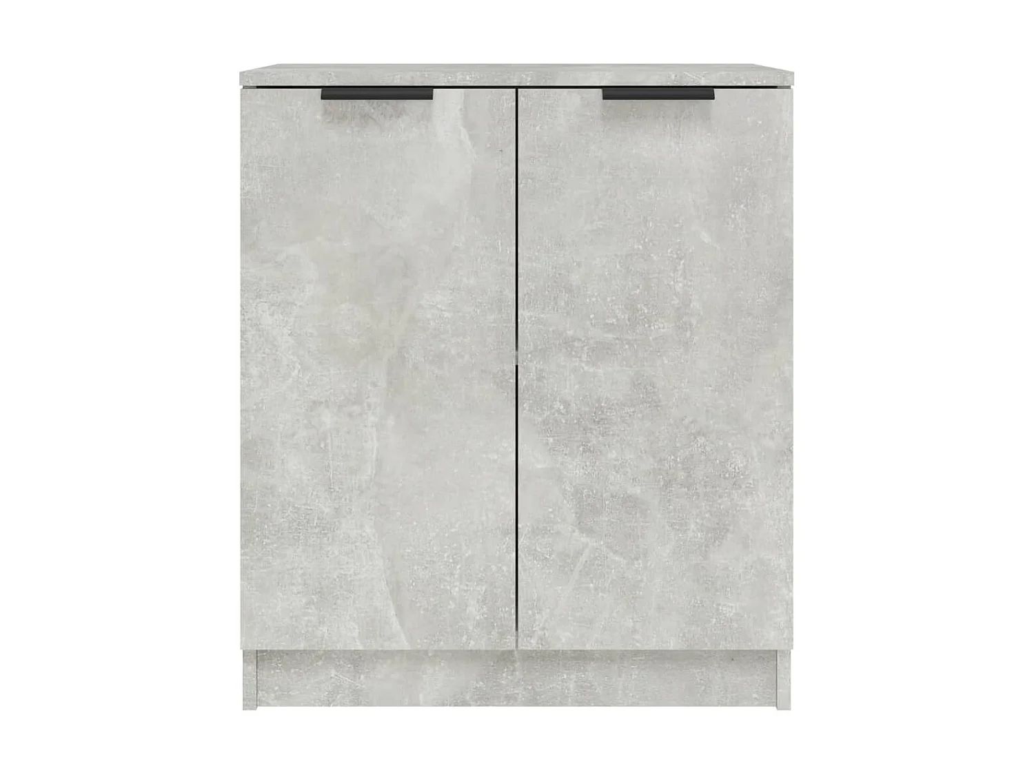 Buffets 2 pcs Gris béton 60x30x70 cm Bois d'ingénierie EGER13227