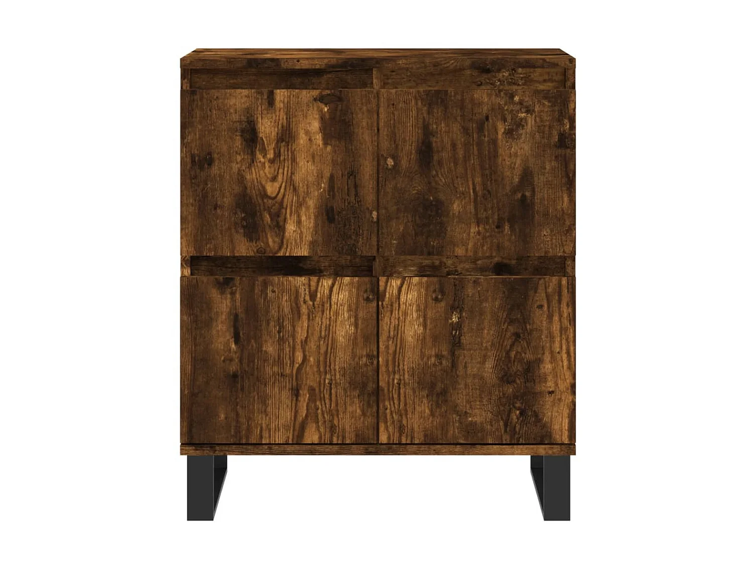 Buffet Chêne fumé 60x35x70 cm Bois d'ingénierie QWE28194