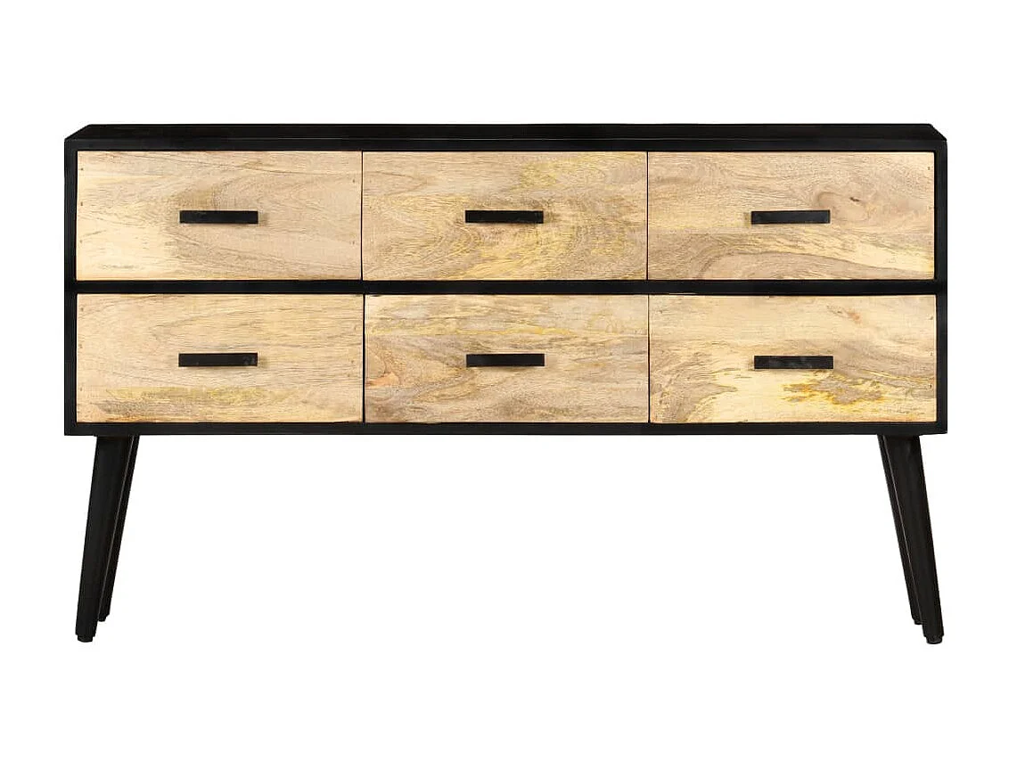 Dressoir 110x33x64 cm massief mangohout NL121086