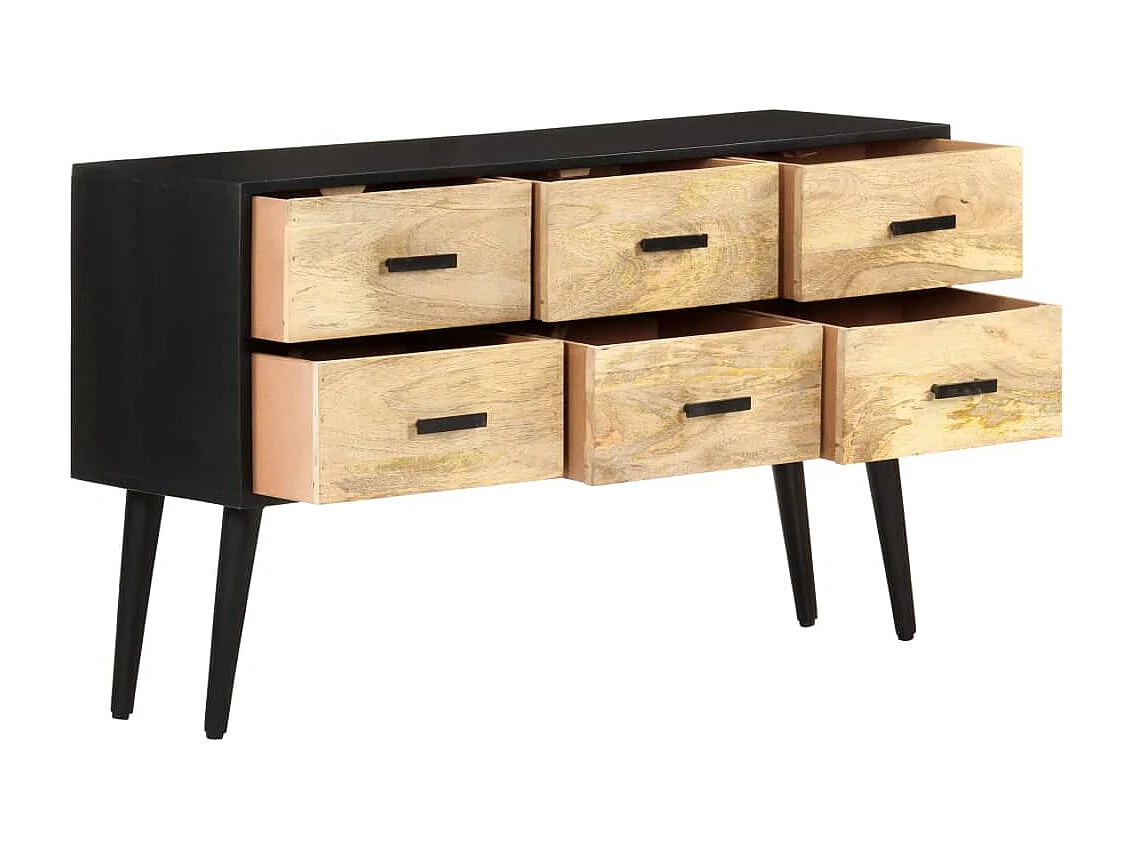 Dressoir 110x33x64 cm massief mangohout NL121086