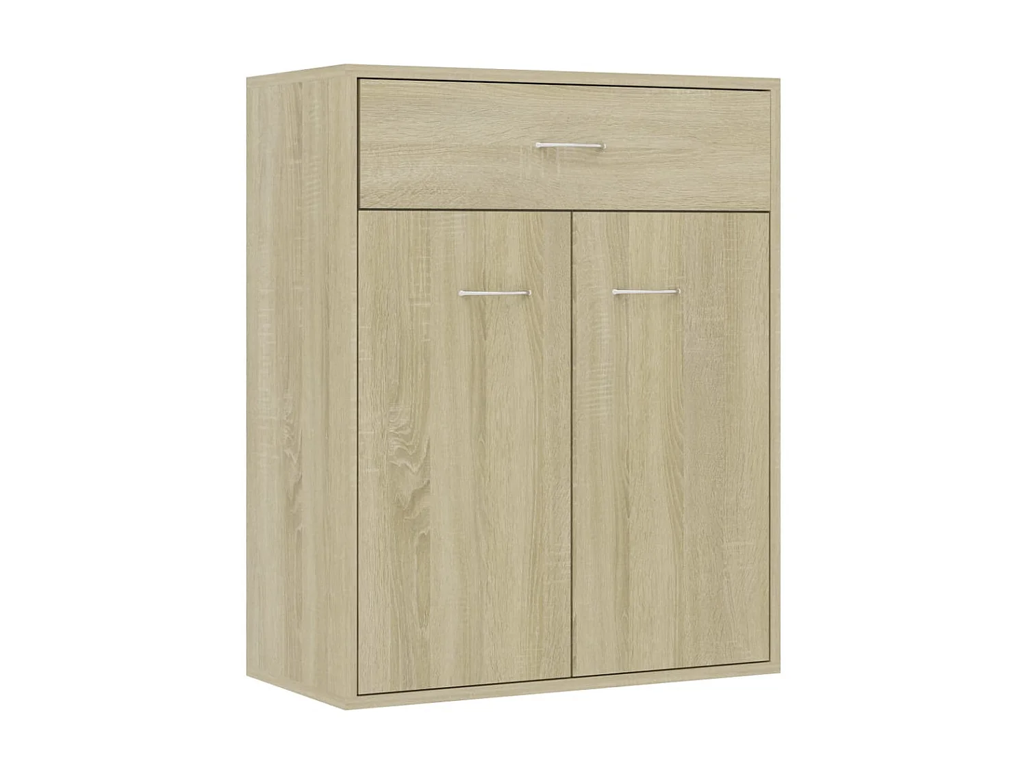 Aparador 60x30x75 cm contraplacado cor carvalho sonoma PT627748