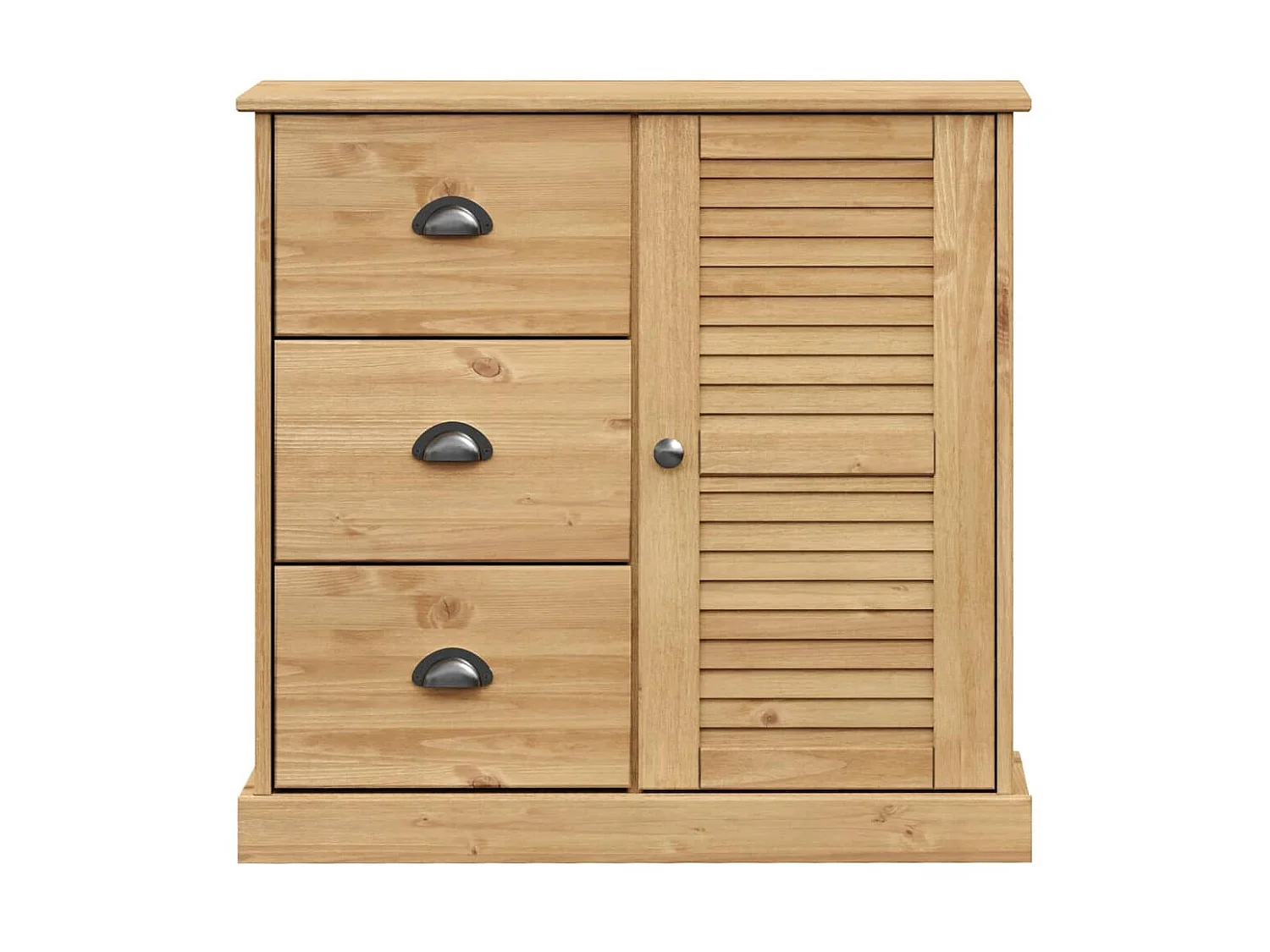 Aparador con cajones VIGO madera maciza pino 78x40x75 cm ES35689