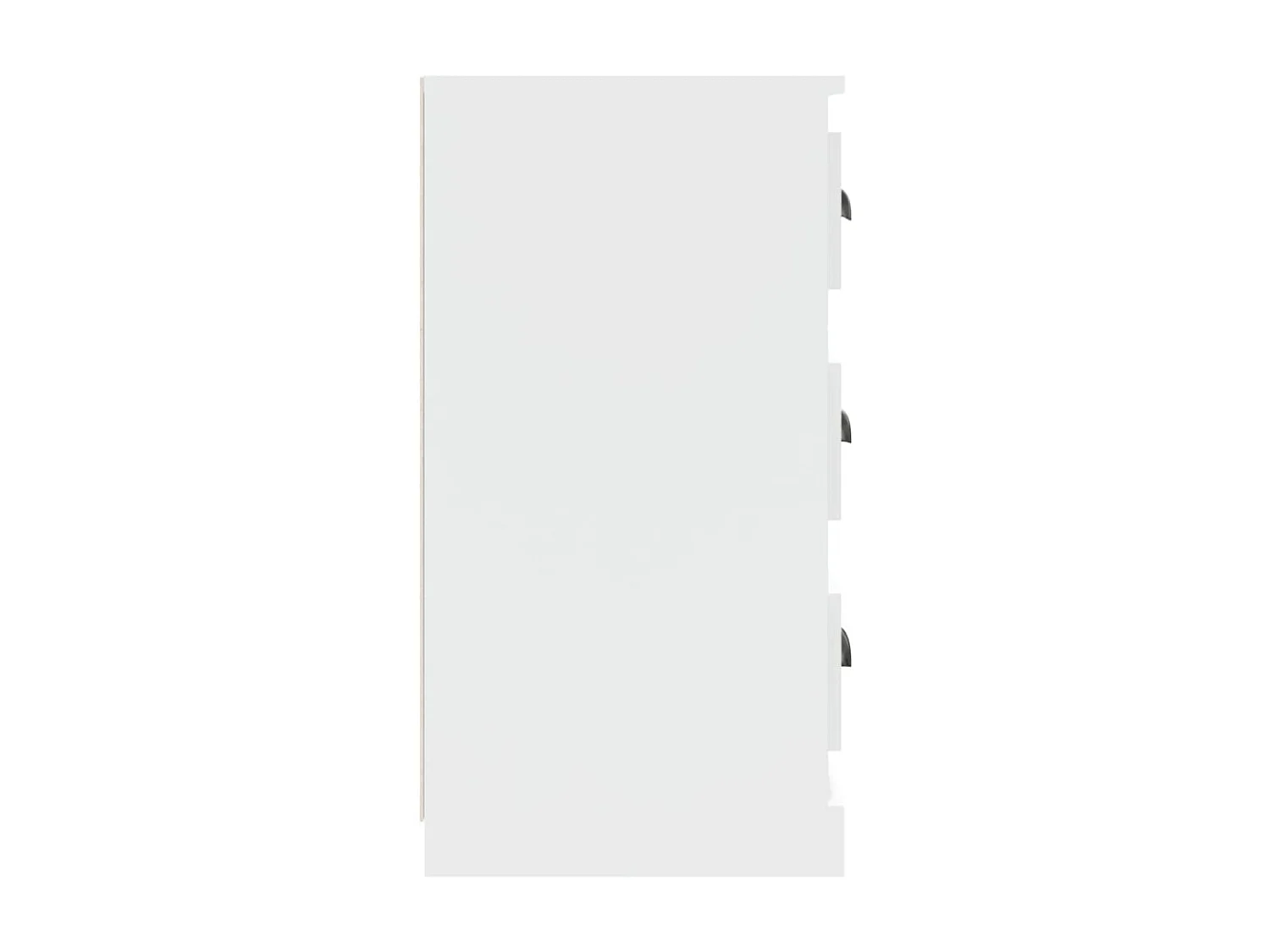 Aparador de madera contrachapada blanco 70x35,5x67,5 cm ES41011