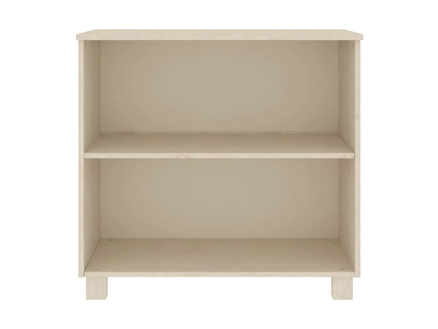 Buffet HAMAR Marron miel 85x35x80 cm Bois massif de pin EGER69052