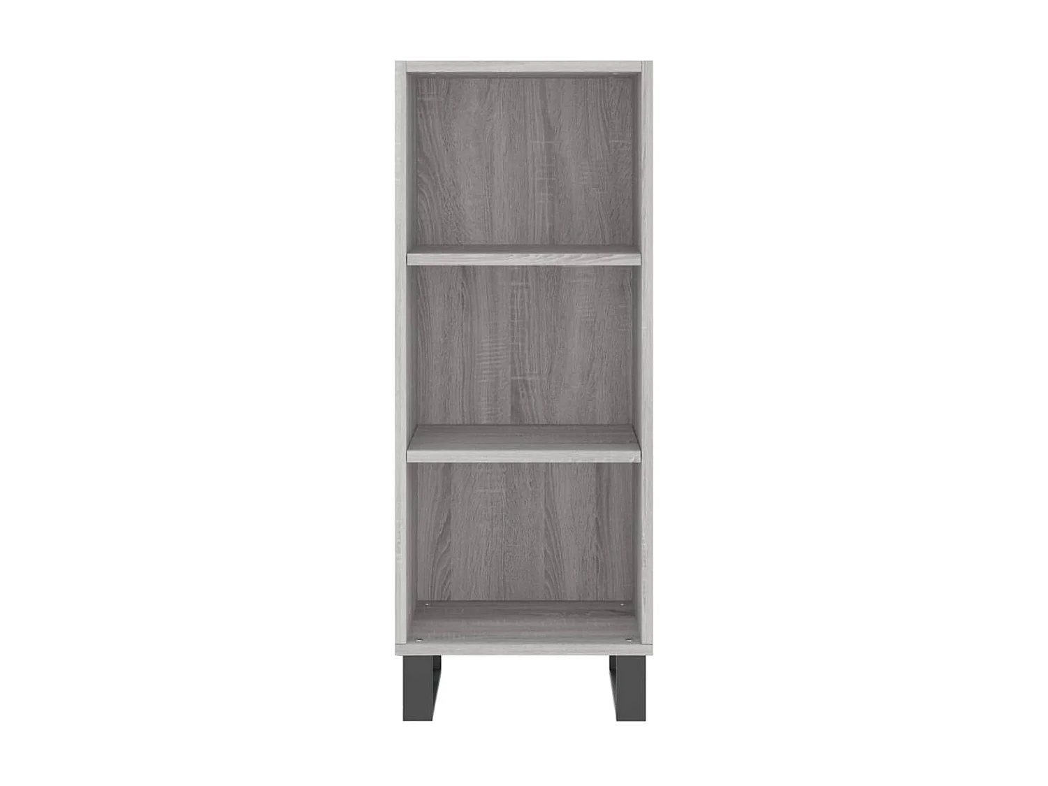 Buffet sonoma gris 34,5x32,5x90 cm bois d'ingénierie QWE73867