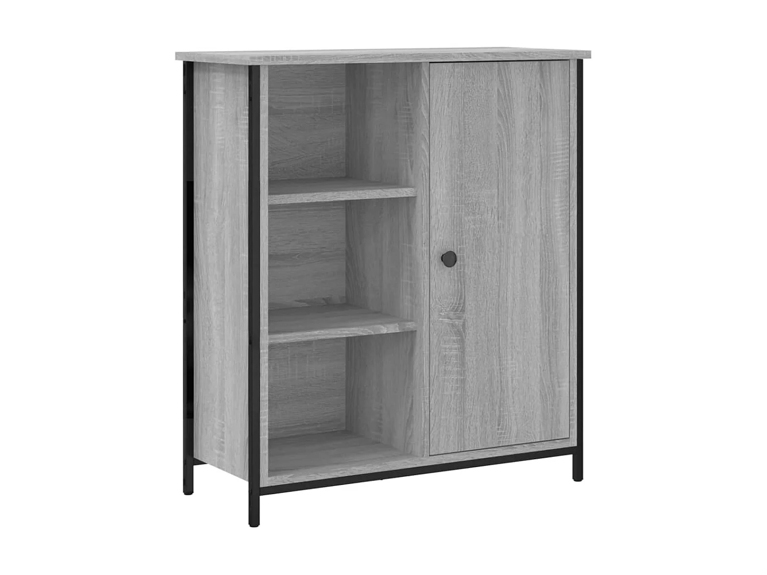 Buffet sonoma gris 70x30x80 cm bois d'ingénierie QWE29963