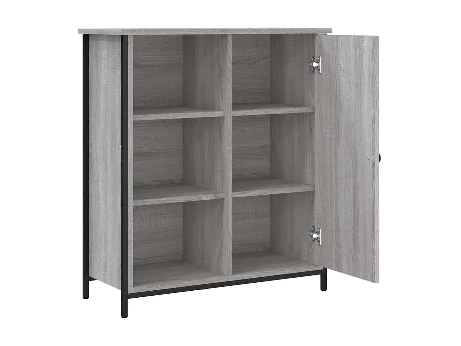 Buffet sonoma gris 70x30x80 cm bois d'ingénierie QWE29963