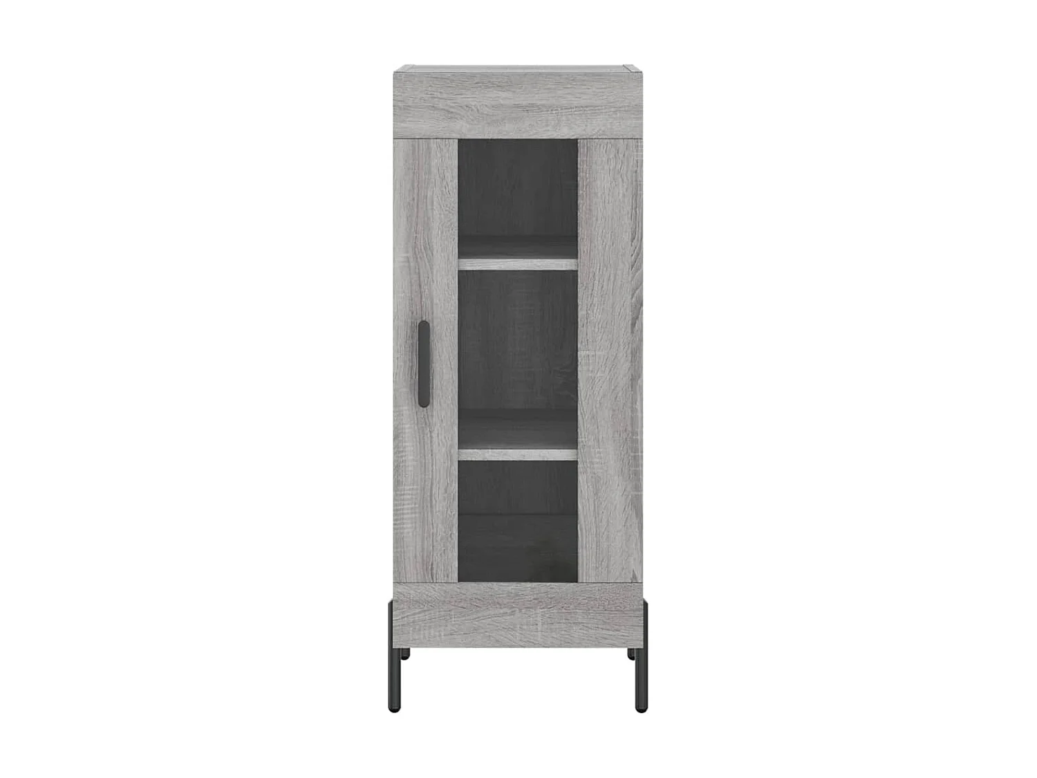 Aparador 34,5x34x90 cm derivados de madeira sonoma cinzento PT680209