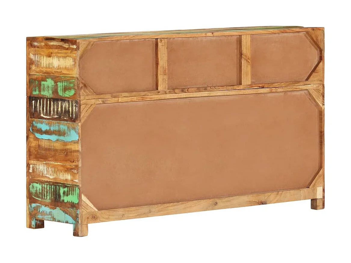 Buffet 110x30x65 cm Bois massif de récupération QWE54176