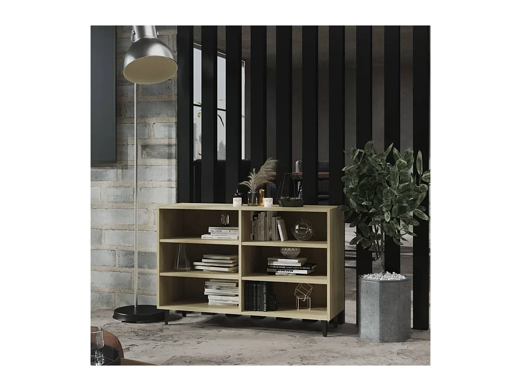 Buffet Chêne sonoma 103,5x35x70 cm Aggloméré EGER68540
