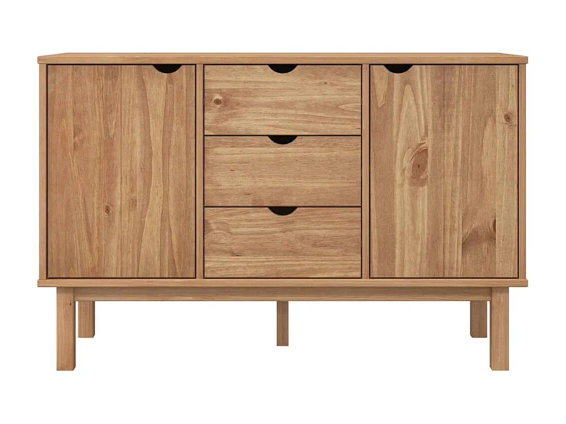Buffet OTTA 113,5x43x73 cm Bois massif de pin EGER83130