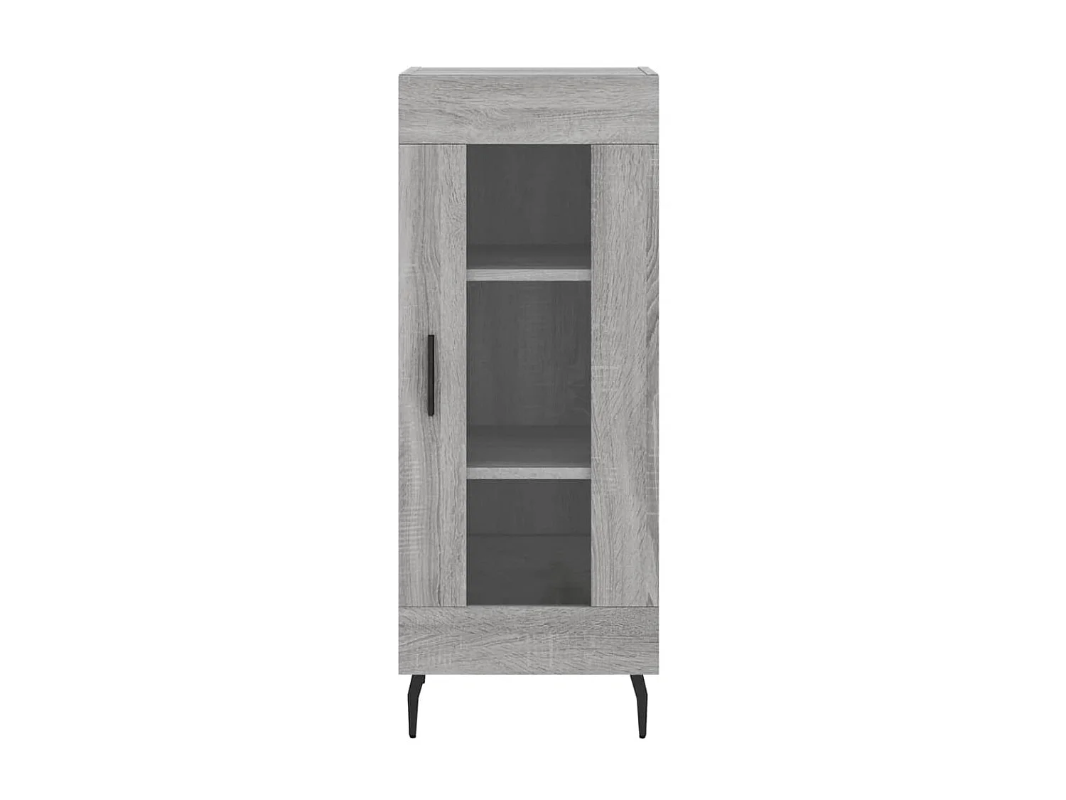 Dressoir 34,5x34x90 cm bewerkt hout grijs sonoma eikenkleurig NL141740