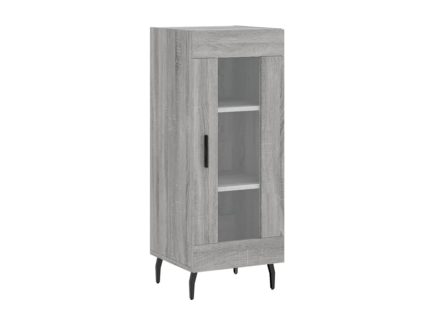 Buffet Sonoma gris 34,5x34x90 cm Bois d'ingénierie QWE28279