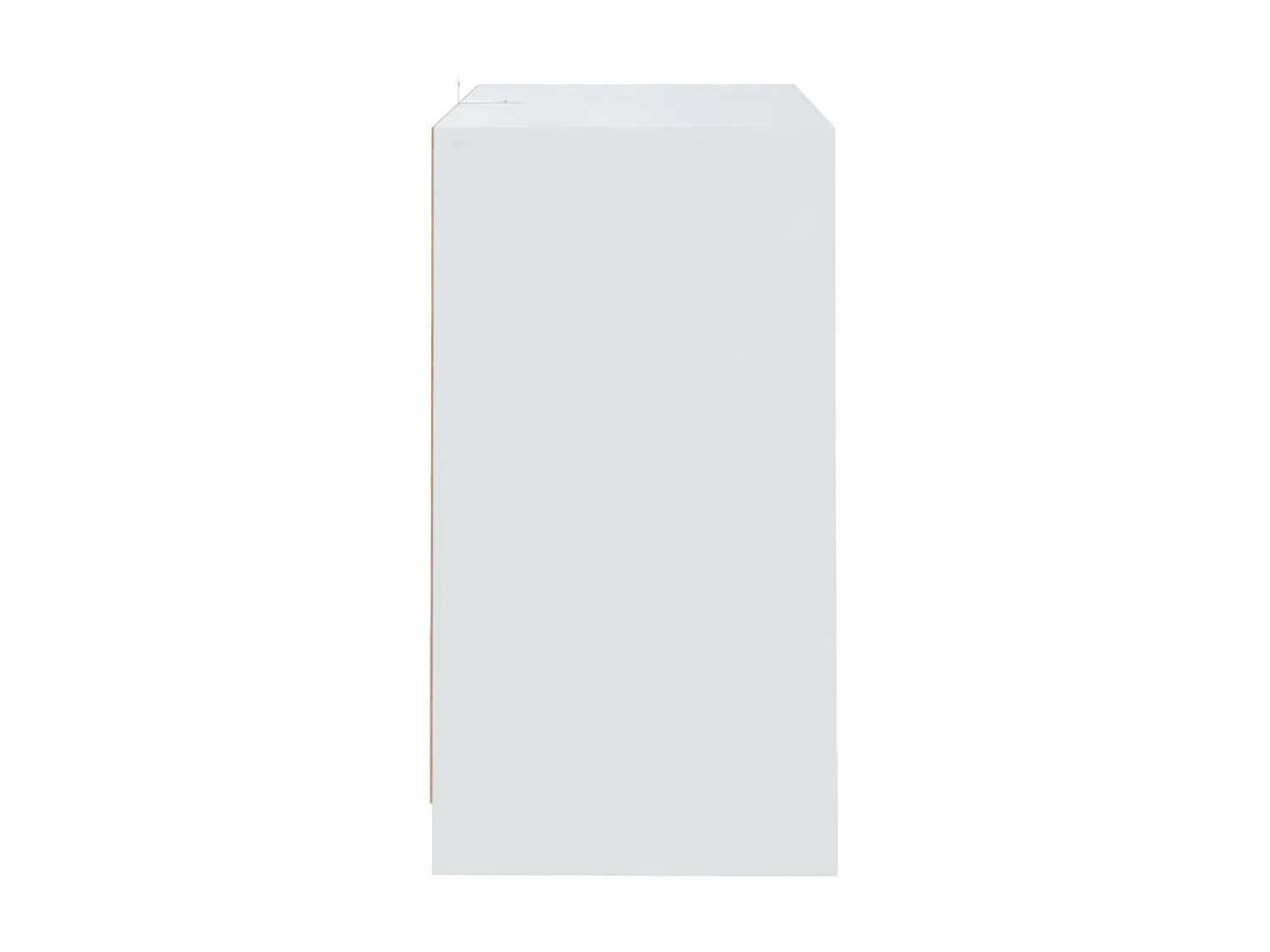 Aparador de madera contrachapada blanco 70x41x75 cm ES58152