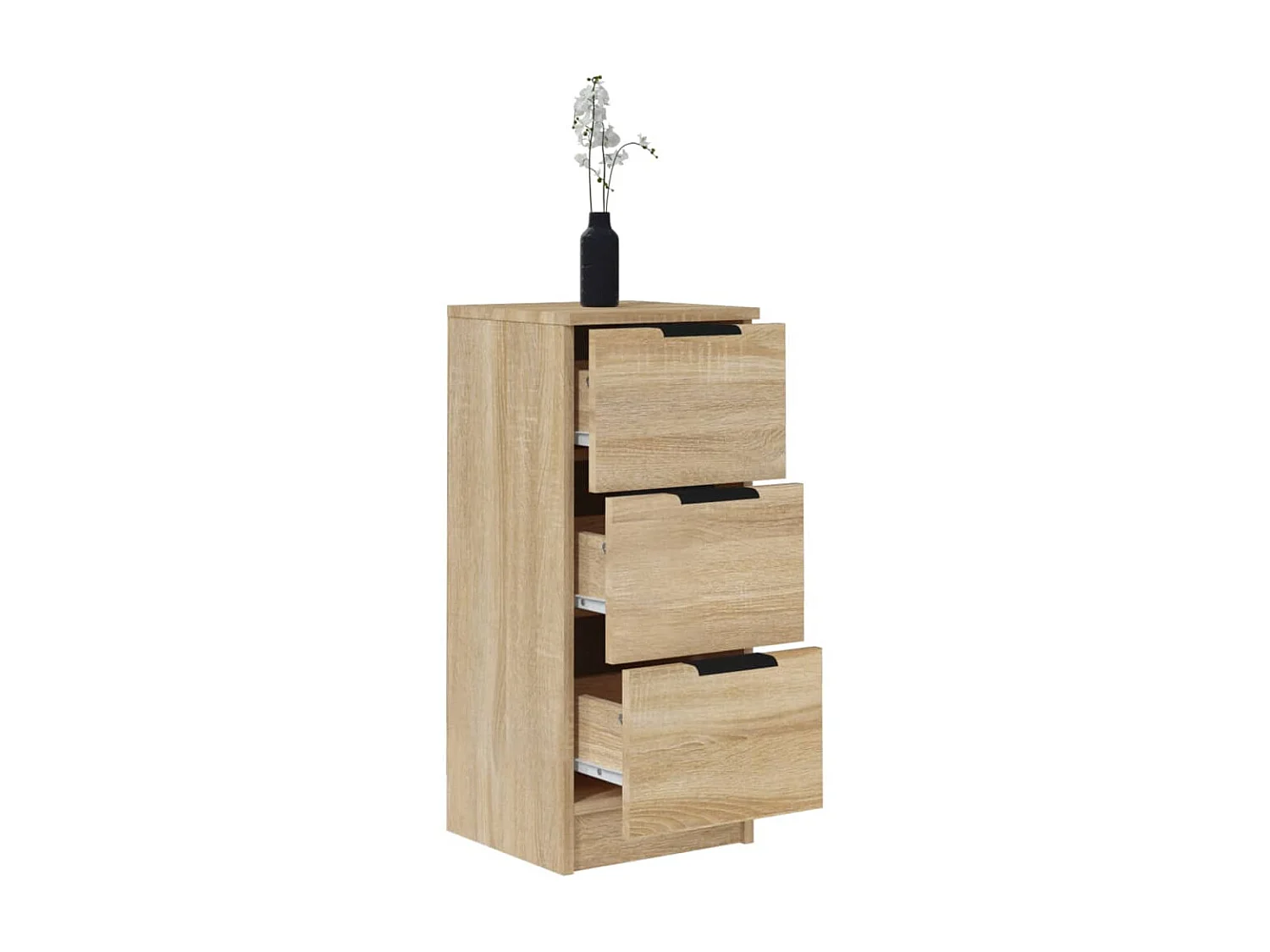 Buffets 2 pcs Chêne Sonoma 30x30x70 cm Bois d'ingénierie EGER68925