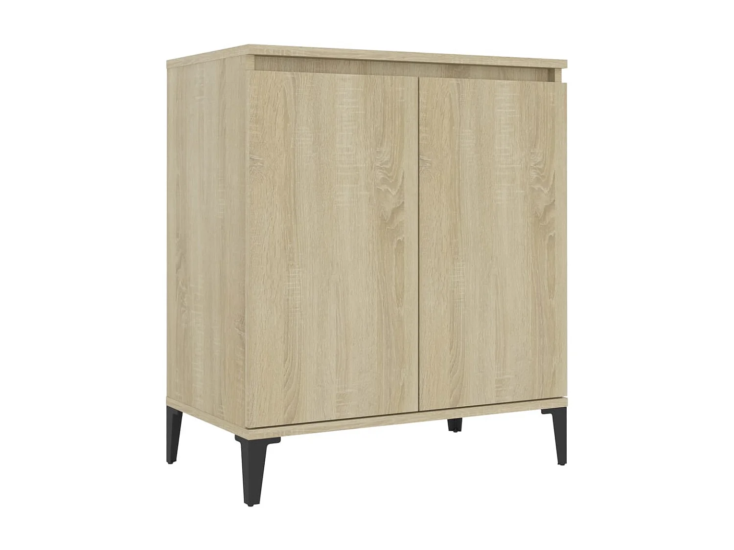 Dressoir 60x35x70 cm spaanplaat sonoma eikenkleurig NL64483