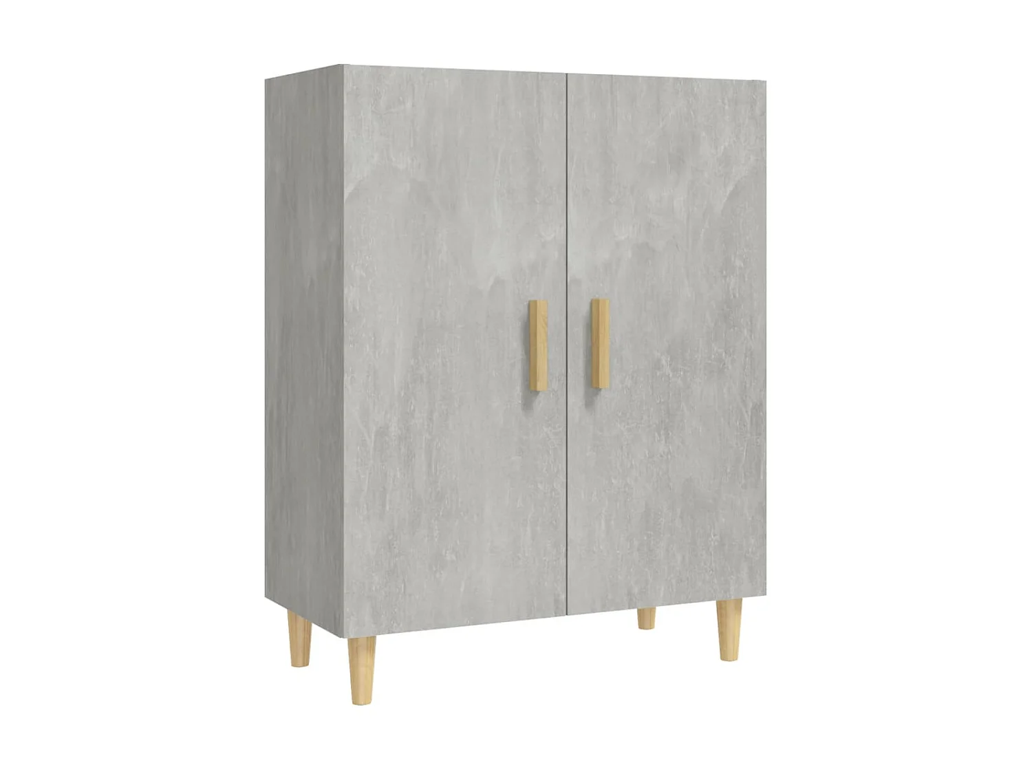 Buffet Gris béton 70x34x90 cm Bois d'ingénierie EGER23707