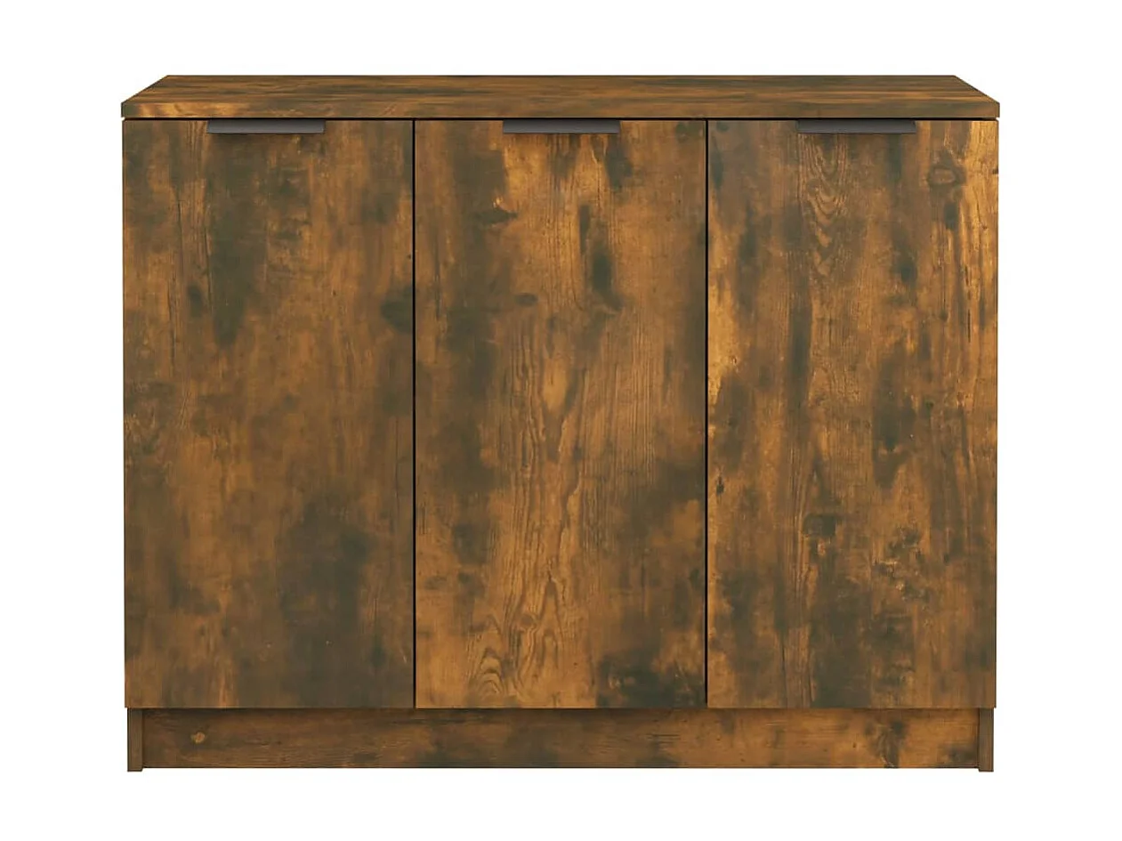 Buffet Chêne fumé 90,5x30x70 cm Bois d'ingénierie EGER46250