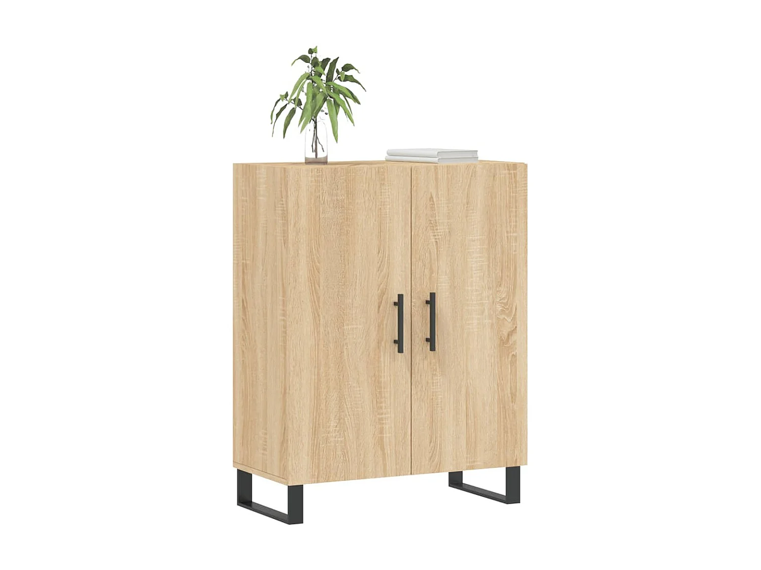 Aparador 69,5x34x90 cm derivados de madeira carvalho sonoma PT679237