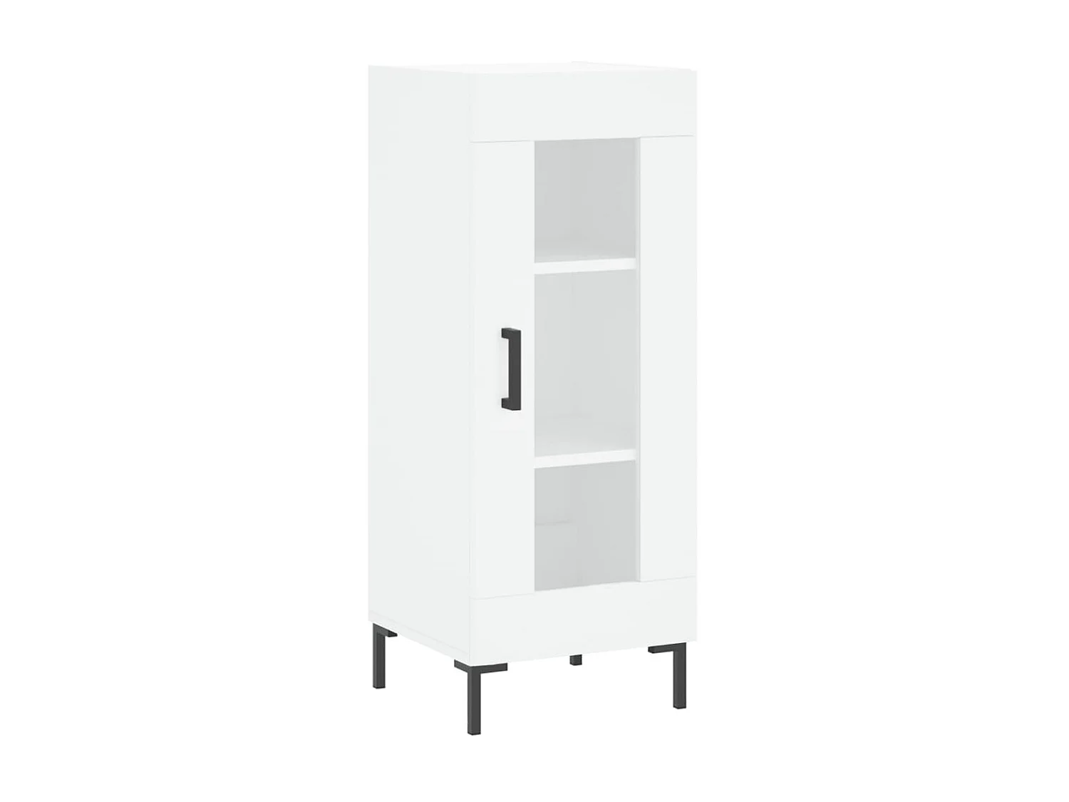 Dressoir 34,5x34x90 cm bewerkt hout wit NL961695