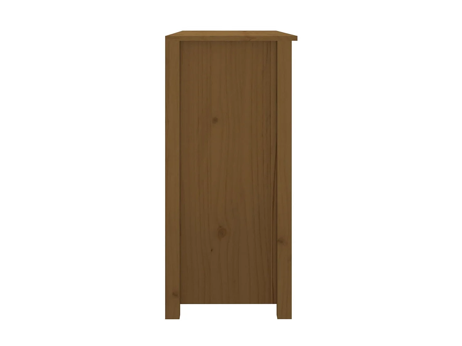 Dressoir 100x35x74 cm massief grenenhout honingbruin NL755255