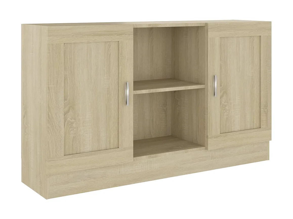 Buffet Chêne sonoma 120x30,5x70 cm Aggloméré EGER86648
