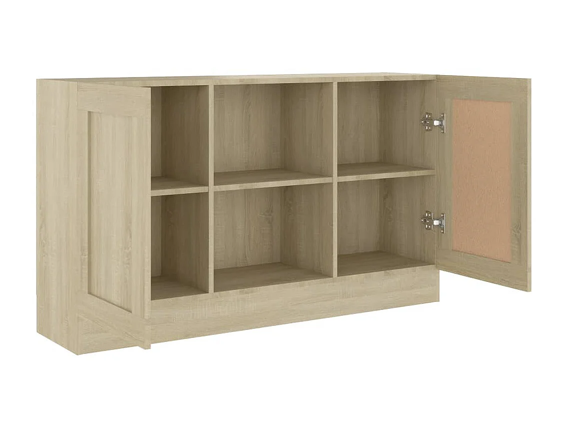 Buffet Chêne sonoma 120x30,5x70 cm Aggloméré EGER86648