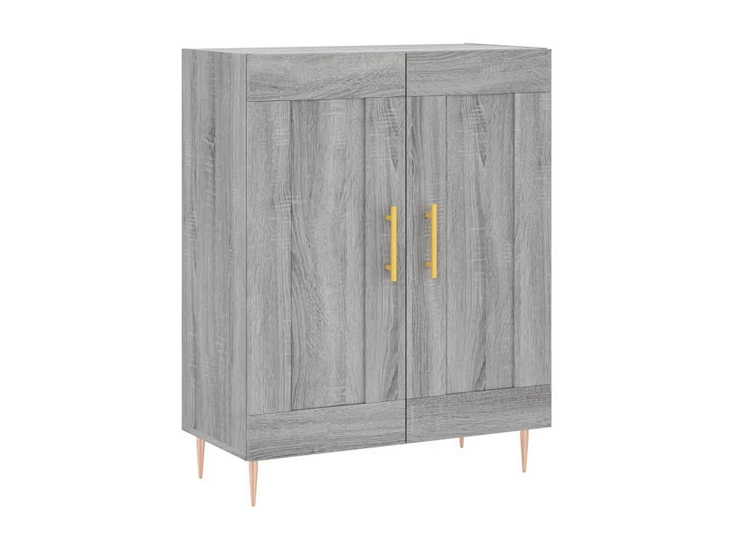 Aparador 69,5x34x90 cm derivados de madeira cinzento sonoma PT105541