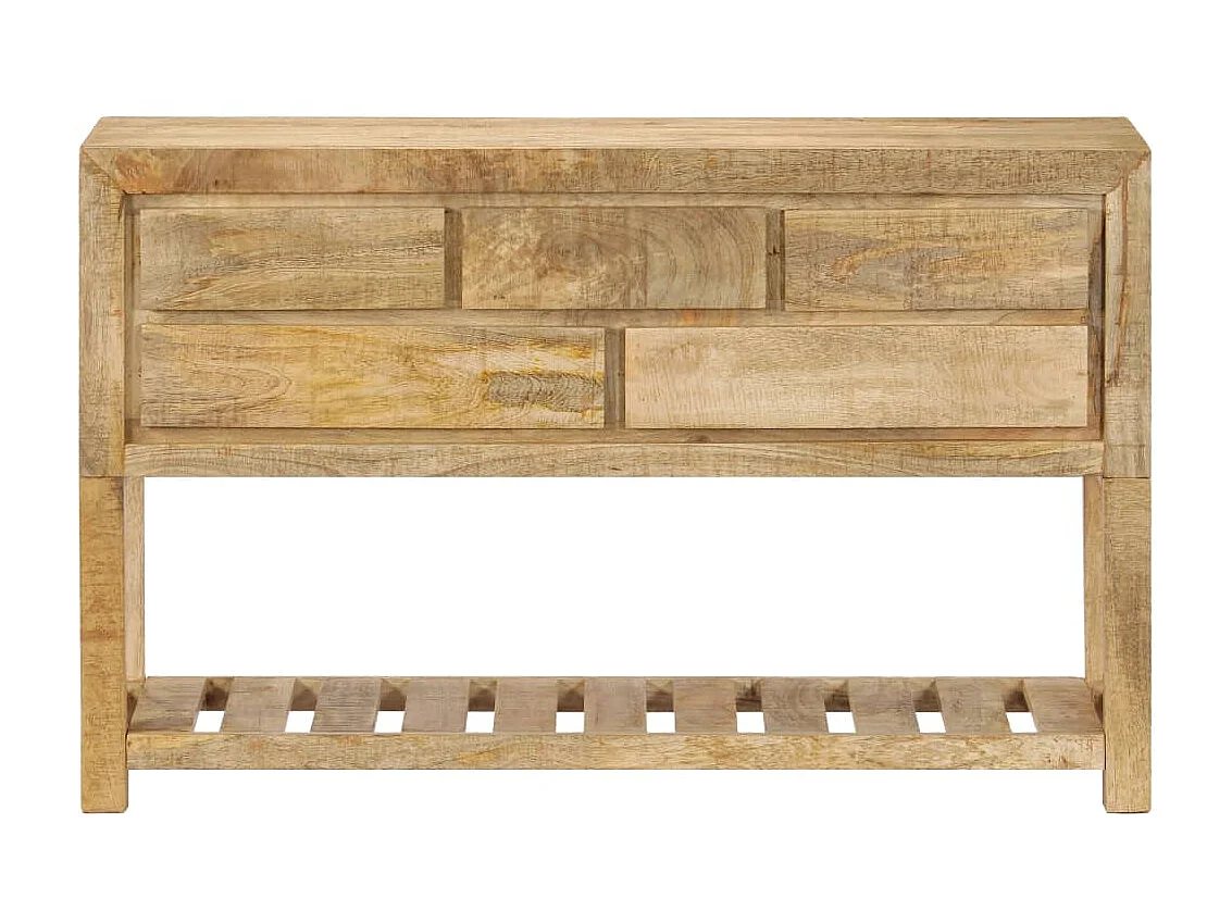 Aparador 120x30x75 cm madera maciza de mango ES11182