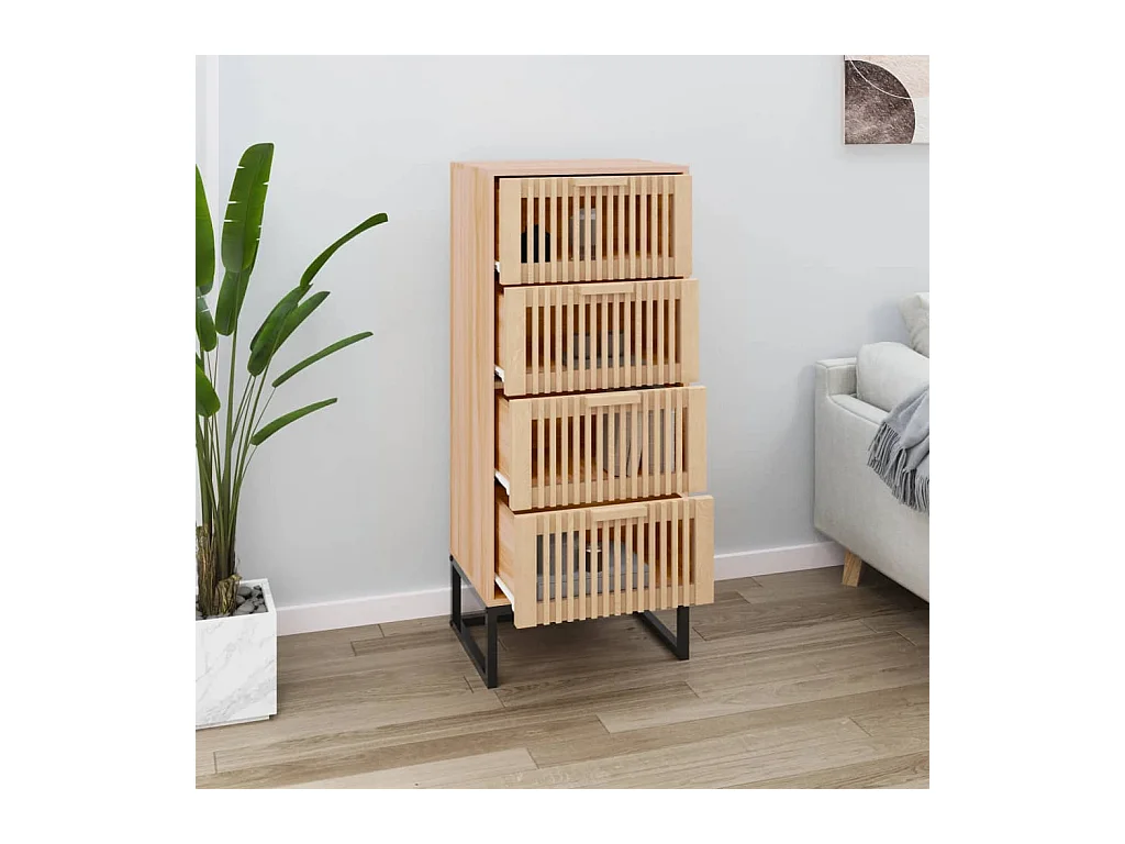 Buffet haut 40x30x95 cm bois d'ingénierie EGER60773