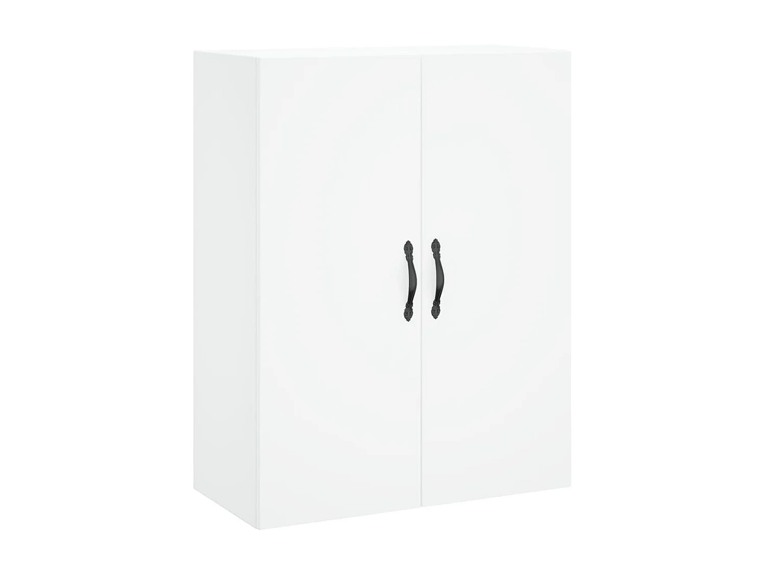 Highboard,Kommode Weiß 69,5x34x180 cm Holzwerkstoff -gkd135652