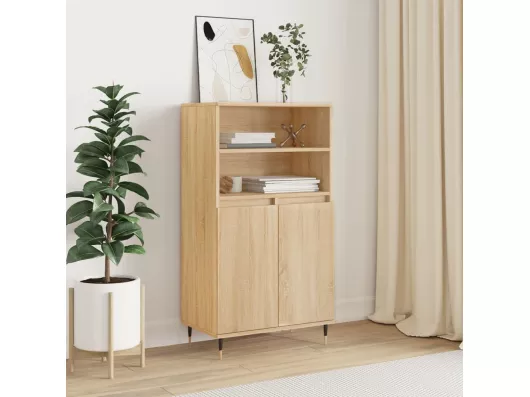 Kauf Unique Highboard,Kommode Sonoma-Eiche 60x36x110 cm Holzwerkstoff -gkd688580