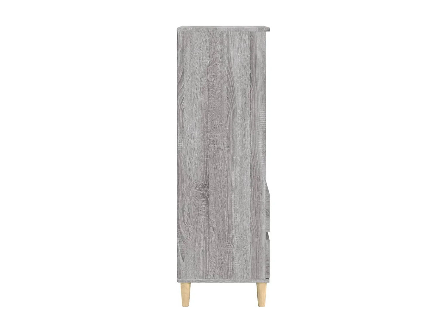 Highboard,Kommode Grau Sonoma 40x36x110 cm Holzwerkstoff -gkd41009