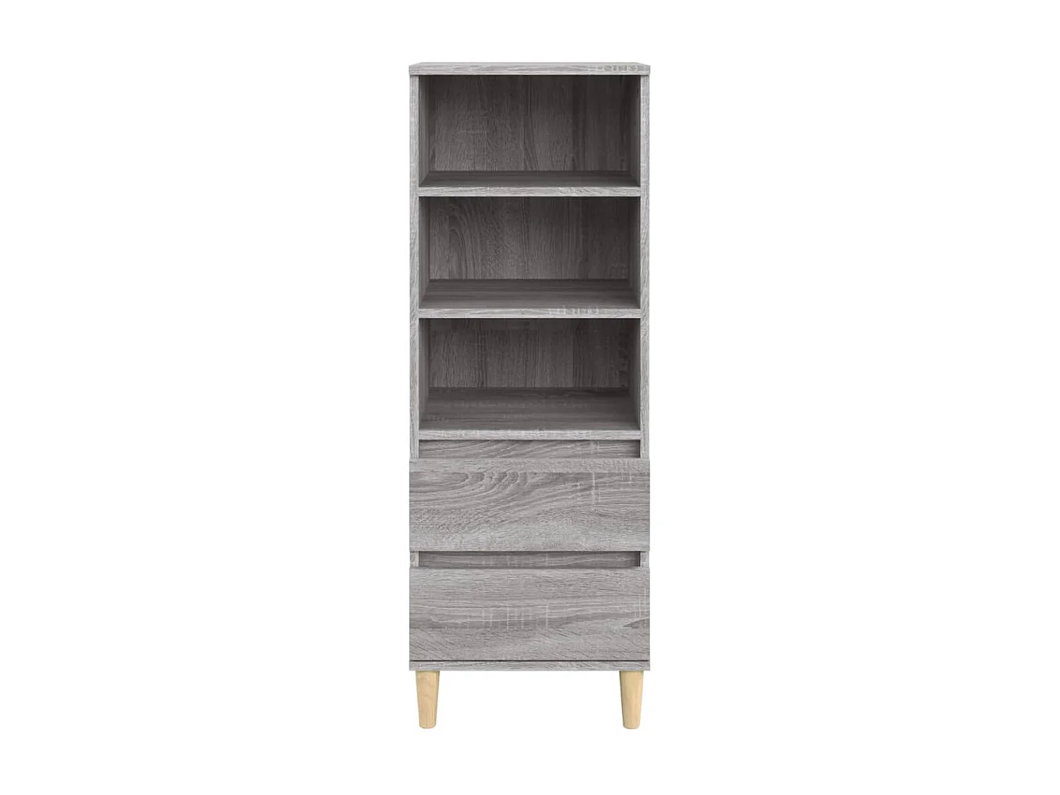 Buffet haut Sonoma gris 40x36x110 cm Bois d'ingénierie EGER39730