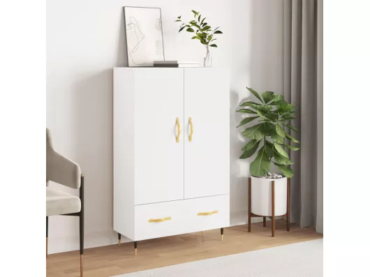 Kauf Unique Highboard,Kommode Weiß 69,5x31x115 cm Holzwerkstoff -gkd777493