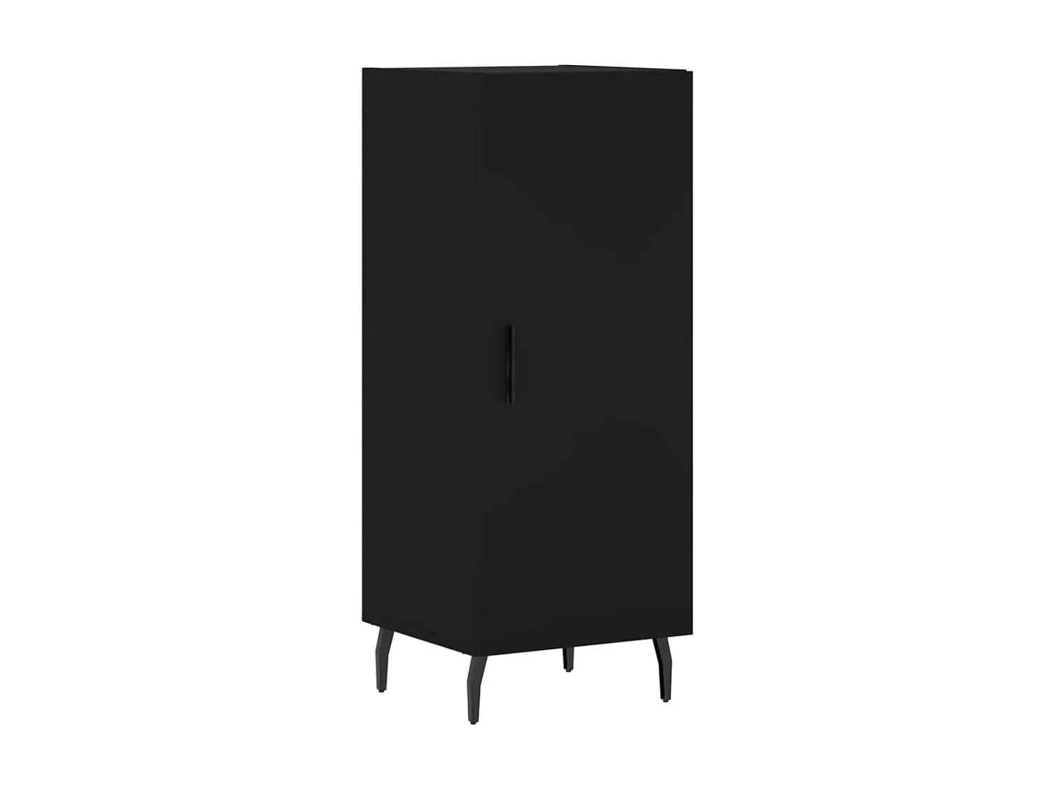 Buffet Noir 34,5x34x90 cm Bois d'ingénierie QWE39077