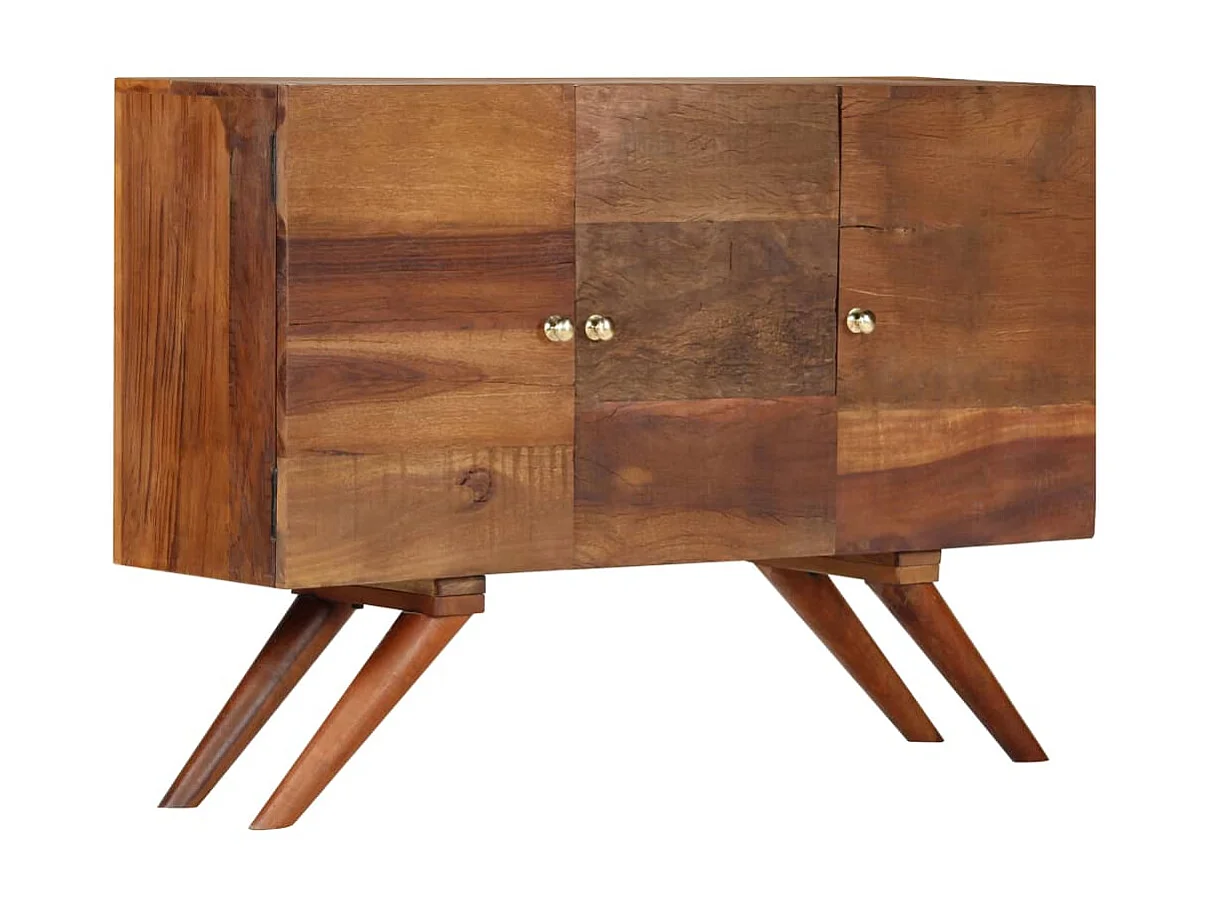 Buffet Bois recyclé massif 110 x 30 x 75 cm Marron EGER92018