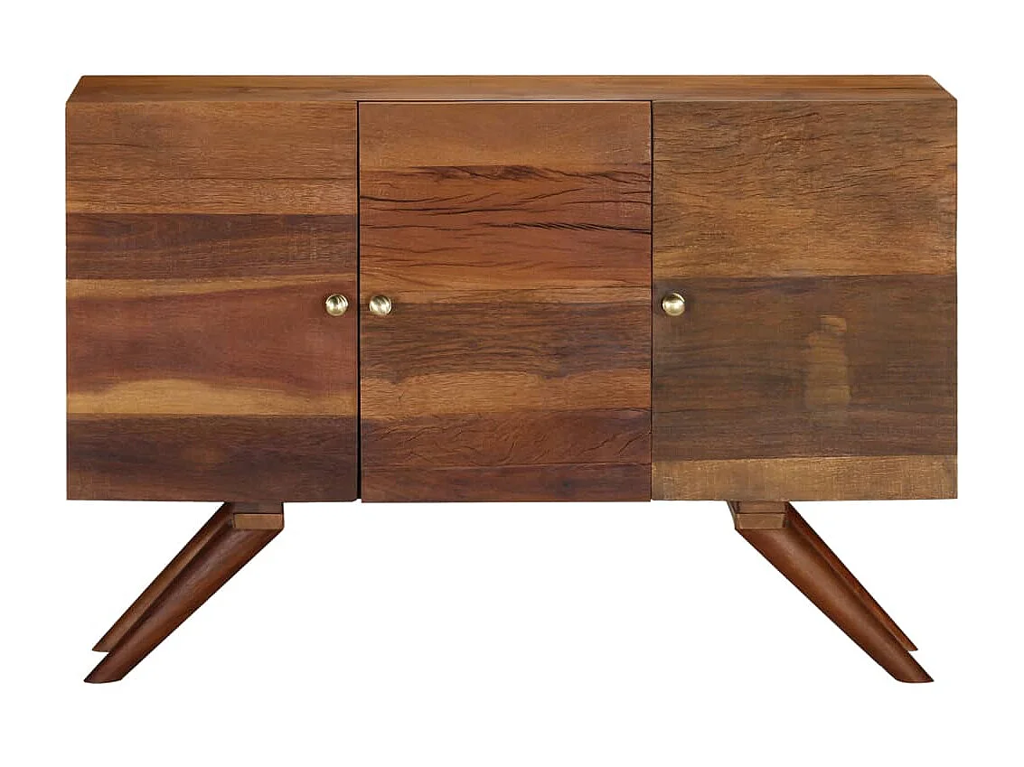 Buffet Bois recyclé massif 110 x 30 x 75 cm Marron EGER92018