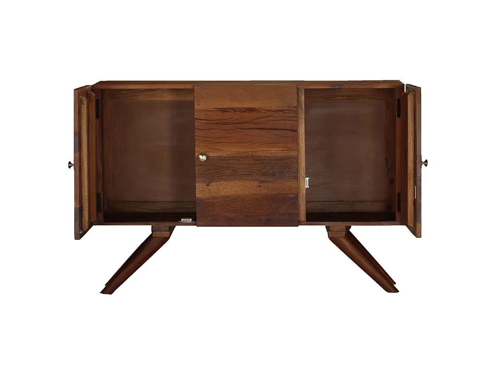 Buffet Bois recyclé massif 110 x 30 x 75 cm Marron EGER92018