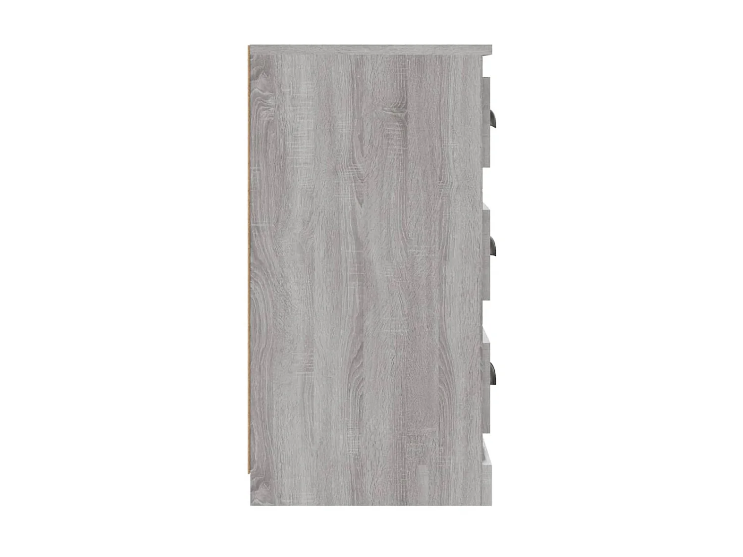 Aparador de madera contrachapada gris Sonoma 70x35,5x67,5 cm ES17474