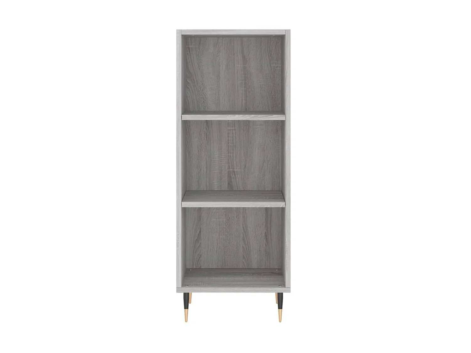 Buffet sonoma gris 34,5x32,5x90 cm bois d'ingénierie QWE71031