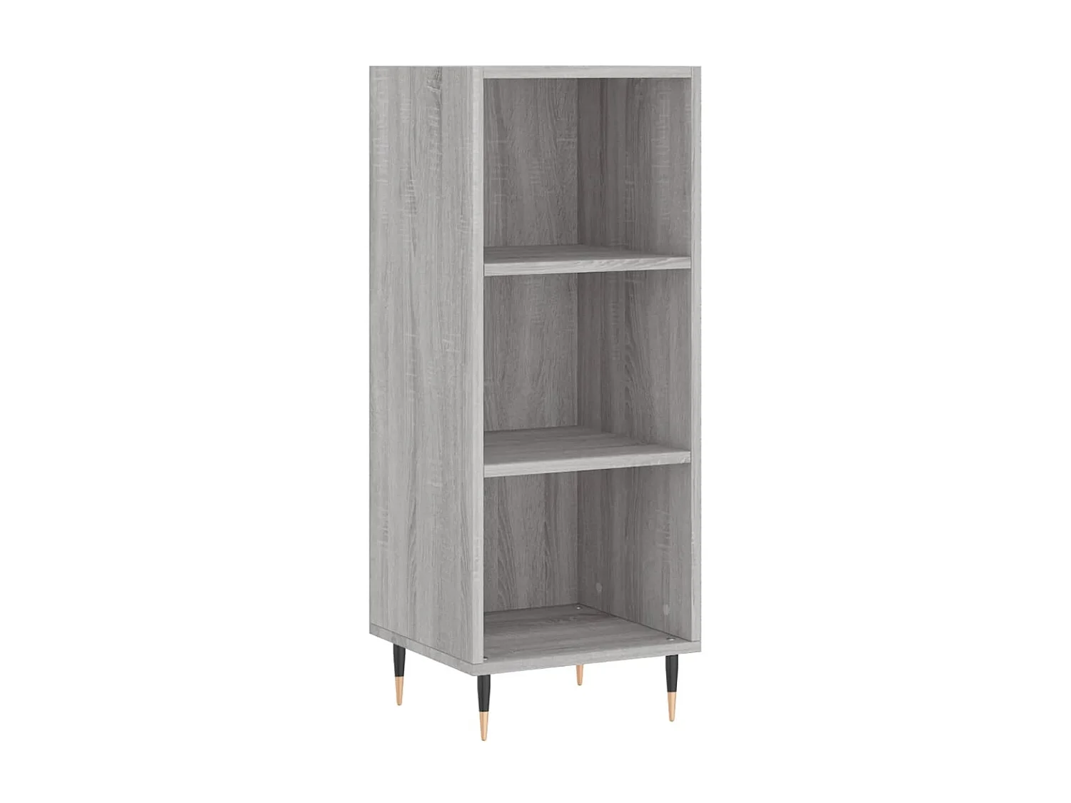 Dressoir 34,5x32,5x90 cm bewerkt hout grijs sonoma eikenkleurig NL910297