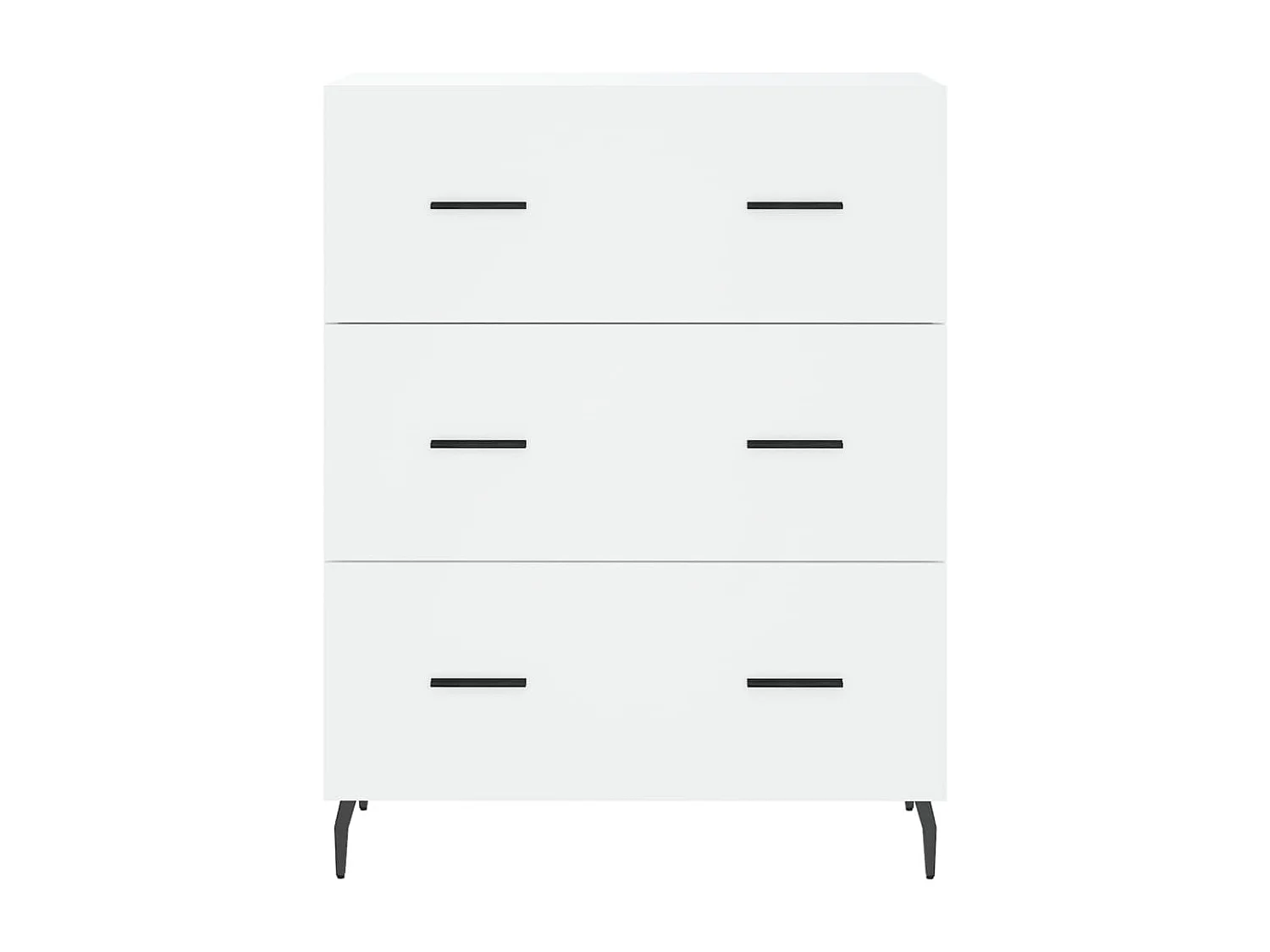 Aparador 69,5x34x90 cm madeira processada branco PT915746