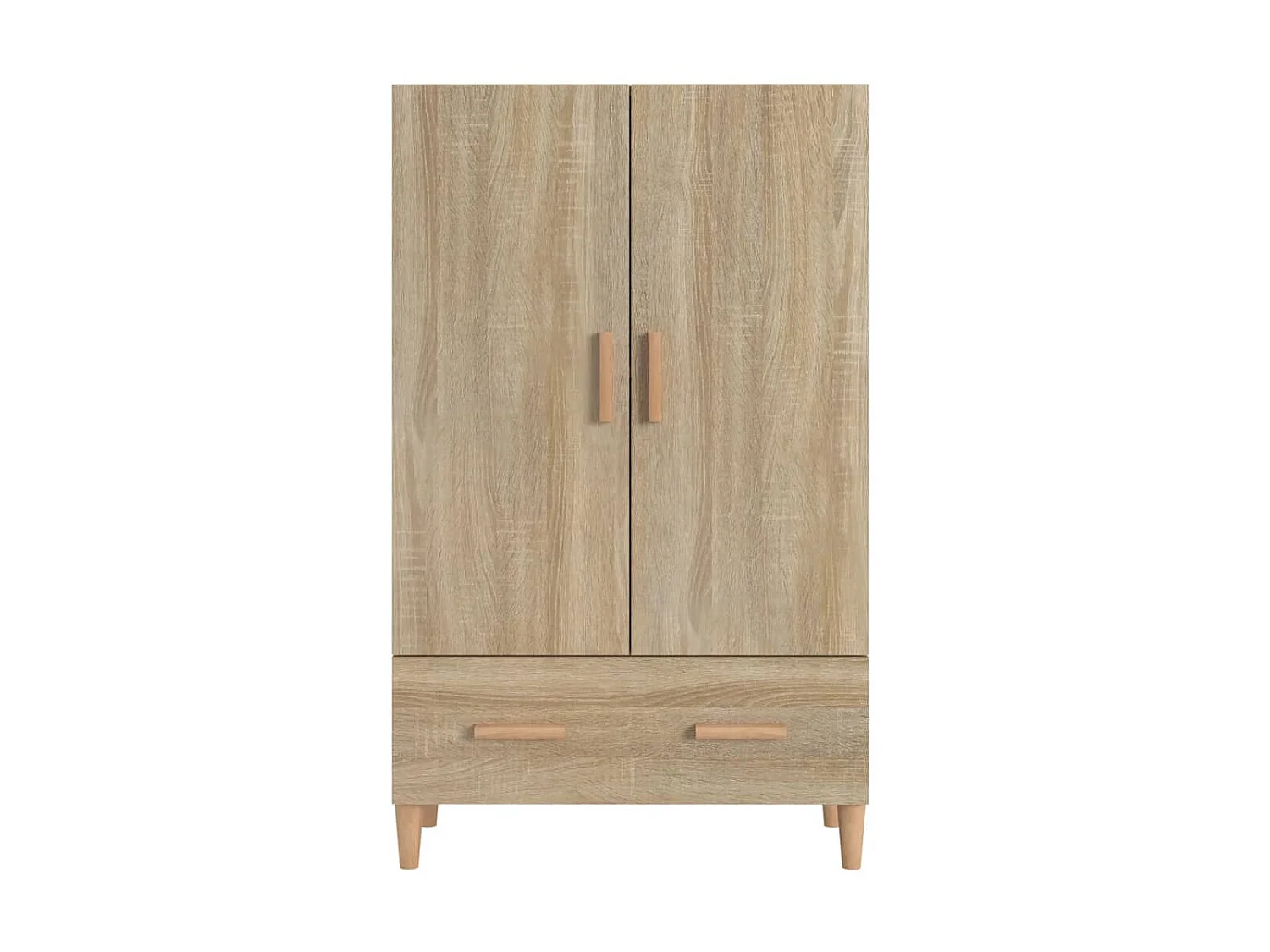 Buffet haut Chêne sonoma 70x31x115 cm Bois d'ingénierie EGER53123