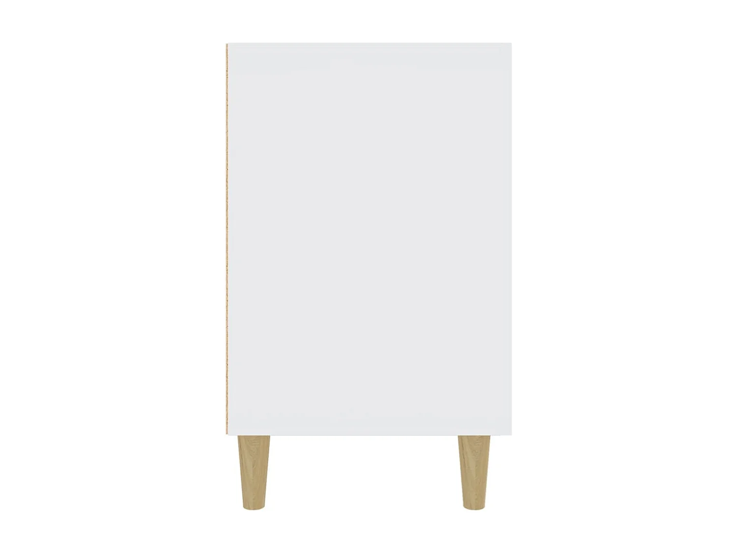 Buffet blanc 100x36x60 cm bois d'ingénierie EGER45038