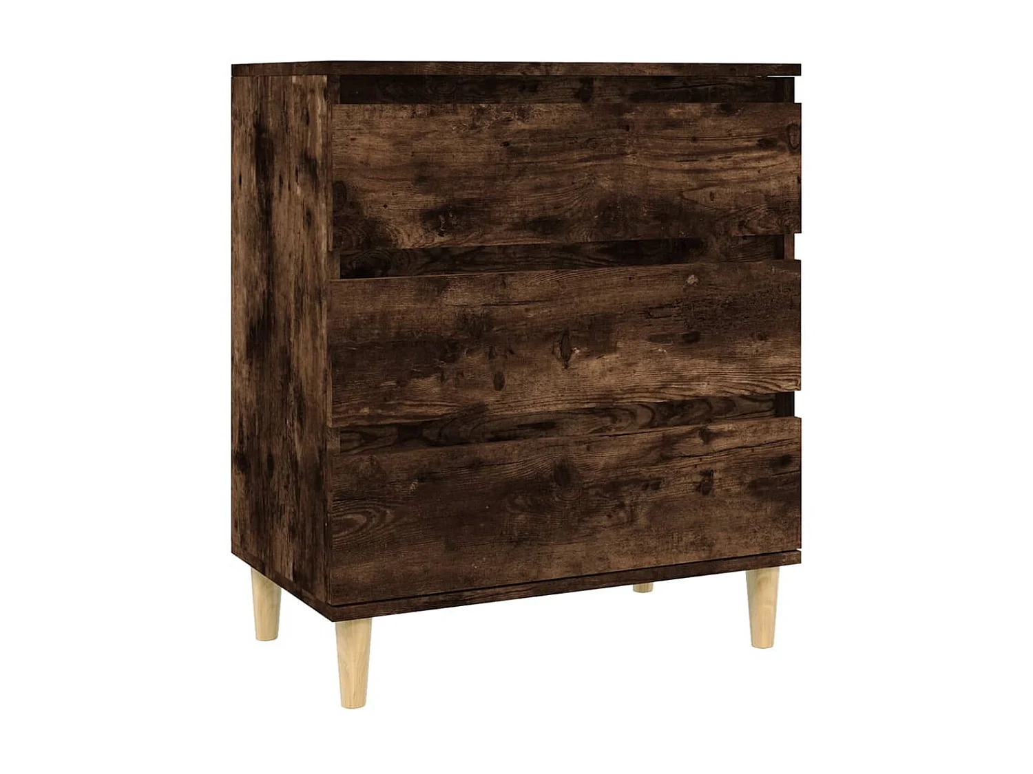 Buffet Chêne fumé 60x35x70 cm Bois d'ingénierie EGER69562