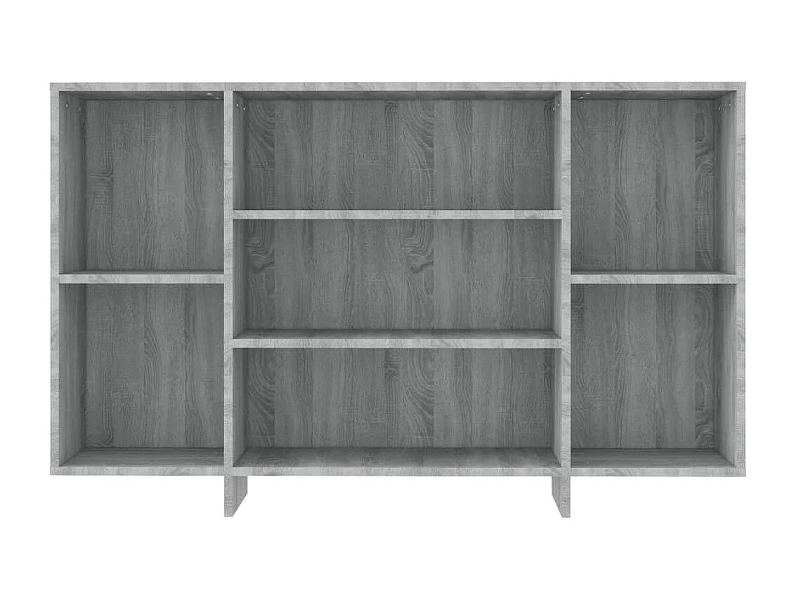 Buffet Sonoma gris 120x30x75 cm Aggloméré EGER26611